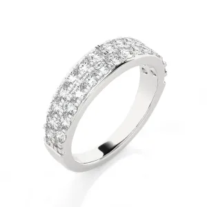 1 ctw Round Lab Grown Diamonds Anniversary Ring