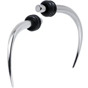 10 Gauge Stainless Steel Claw of Keres Curved Taper Set