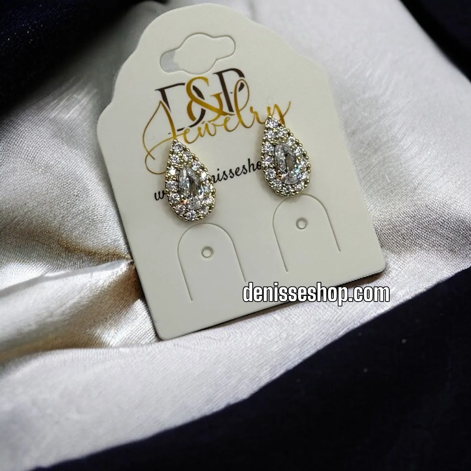 14K ELEGANT NECKLACE SET C1123 (SIZE 16'')