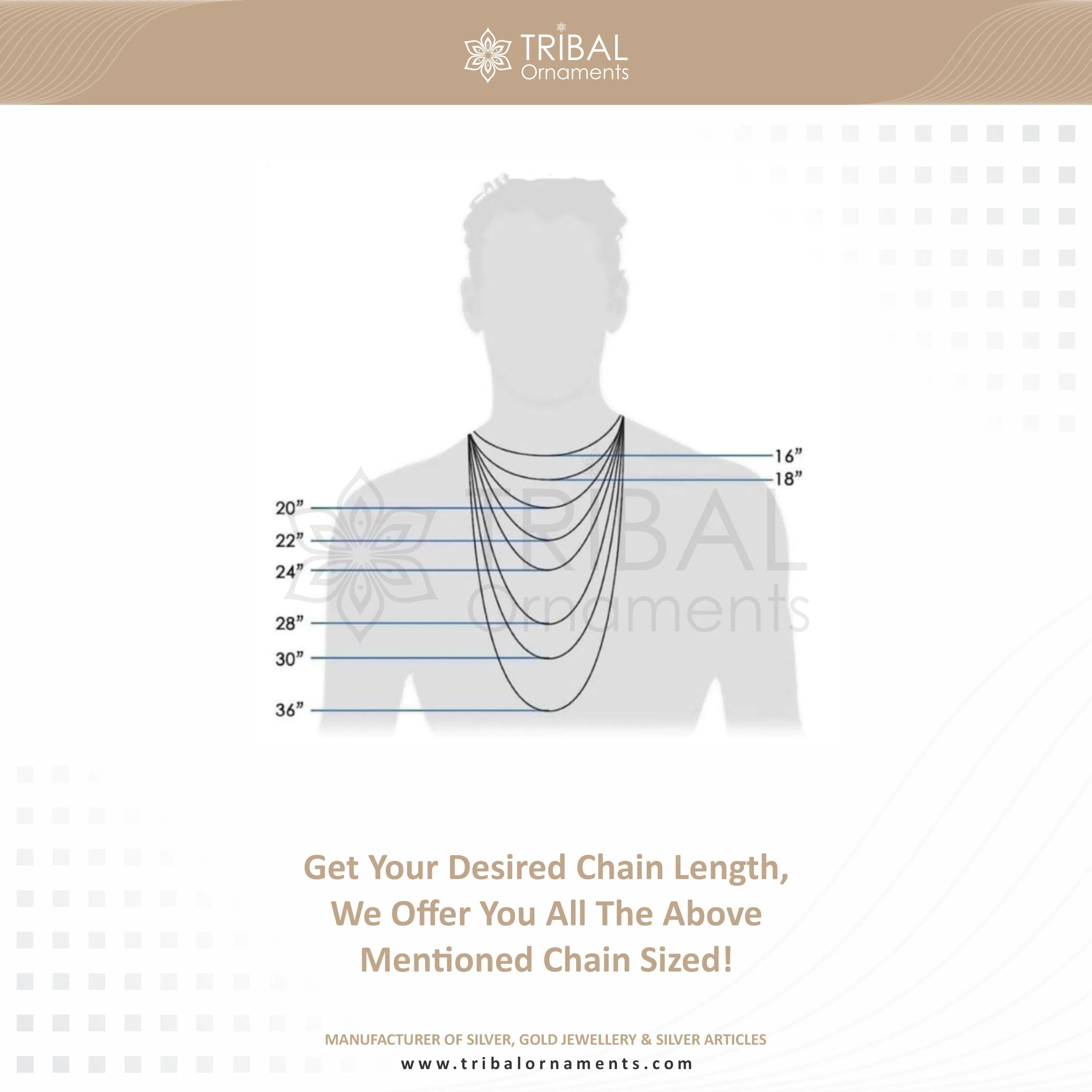 18" Modern stylish fashionable cultural heavy chain And earrings, 925 sterling silver and red /green stone chain ch593