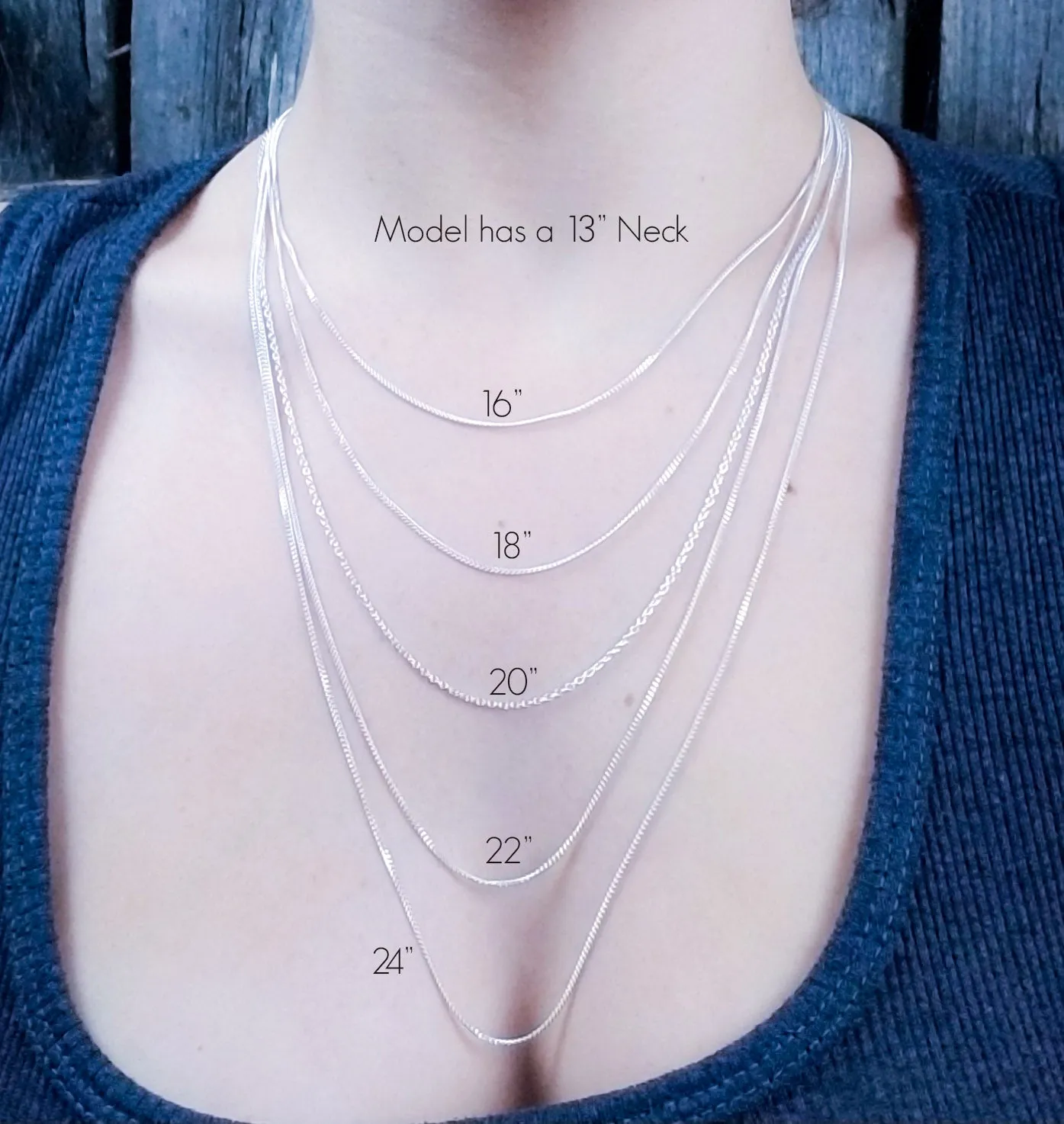1mm Box Chain Sterling Silver