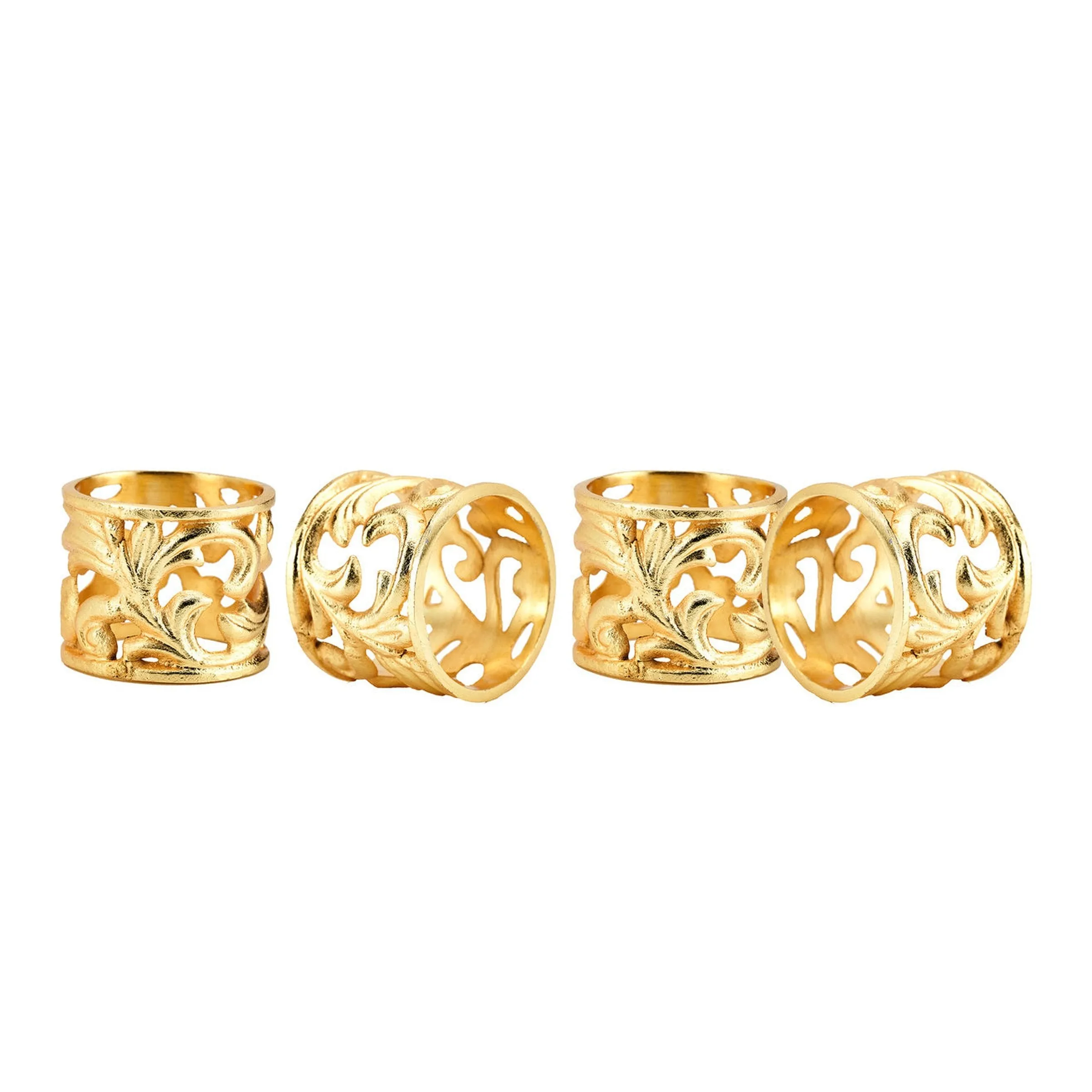 20th Century Baroque Napkin Ring Set