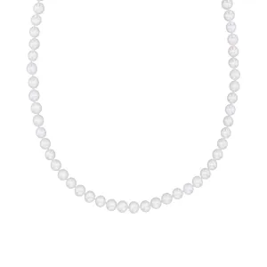 7-8mm Freshwater Cultured Pearl Strand Necklace, 24 Inches