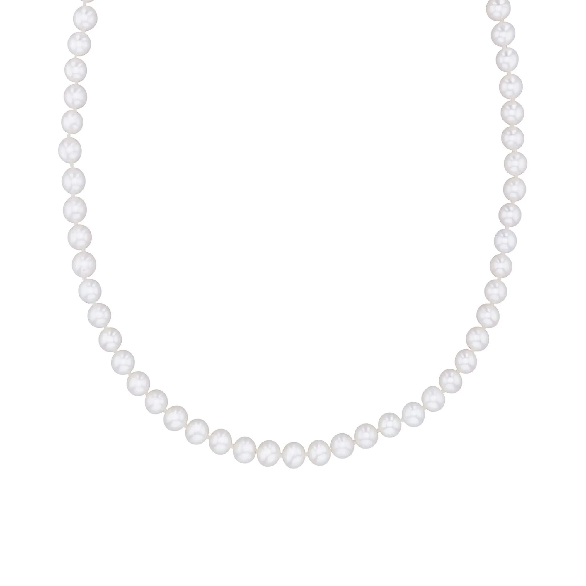 7-8mm Freshwater Cultured Pearl Strand Necklace, 24 Inches