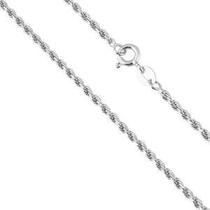 925 Sterling Silver 1.5/2 / 2.4/3.5 MM Rope Chain Necklace for Women Men Unisex - 16 18 20 22 24 26 28 30 32" Inch 26.0 Inches 1.5MM
