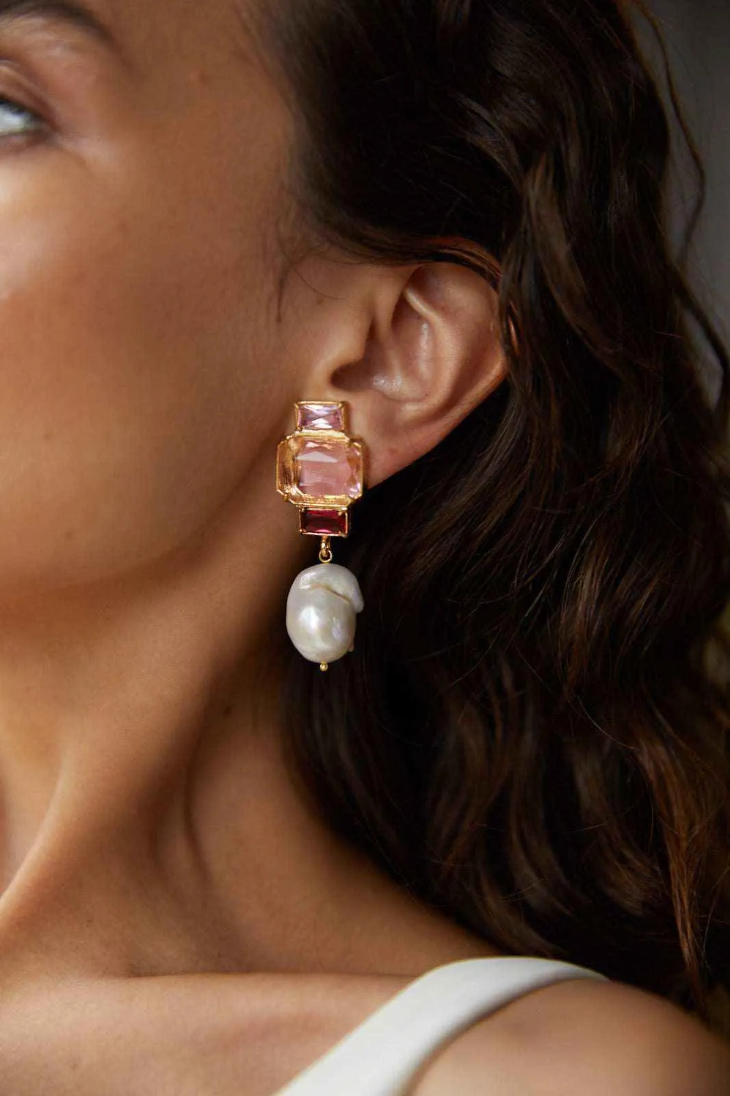 Bambina Earrings Pink
