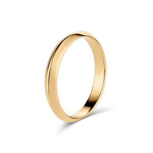 Band Ring, Gold Vermeil