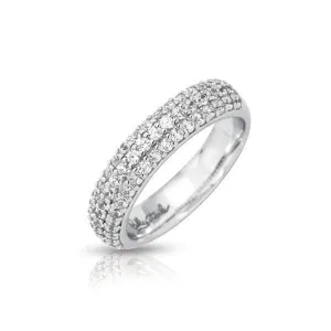 Belle Etoile Pavé Ring - Silver