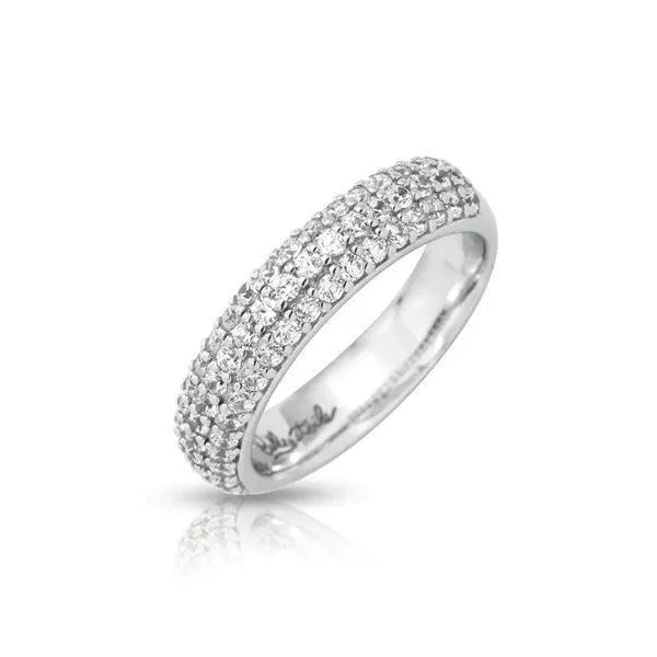 Belle Etoile Pavé Ring - Silver