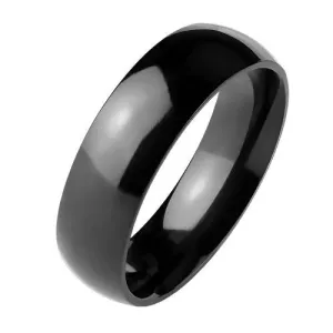 BLACK GOLD 6mm MEN'S WEDDING RING