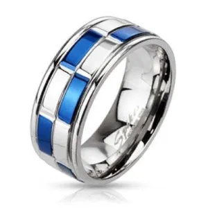 BLAR BLAR BLAR 8mm MENS RING