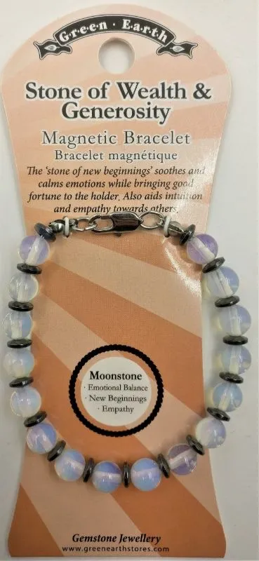 Bracelet - Crystal  Moonstone (Set Of 3)