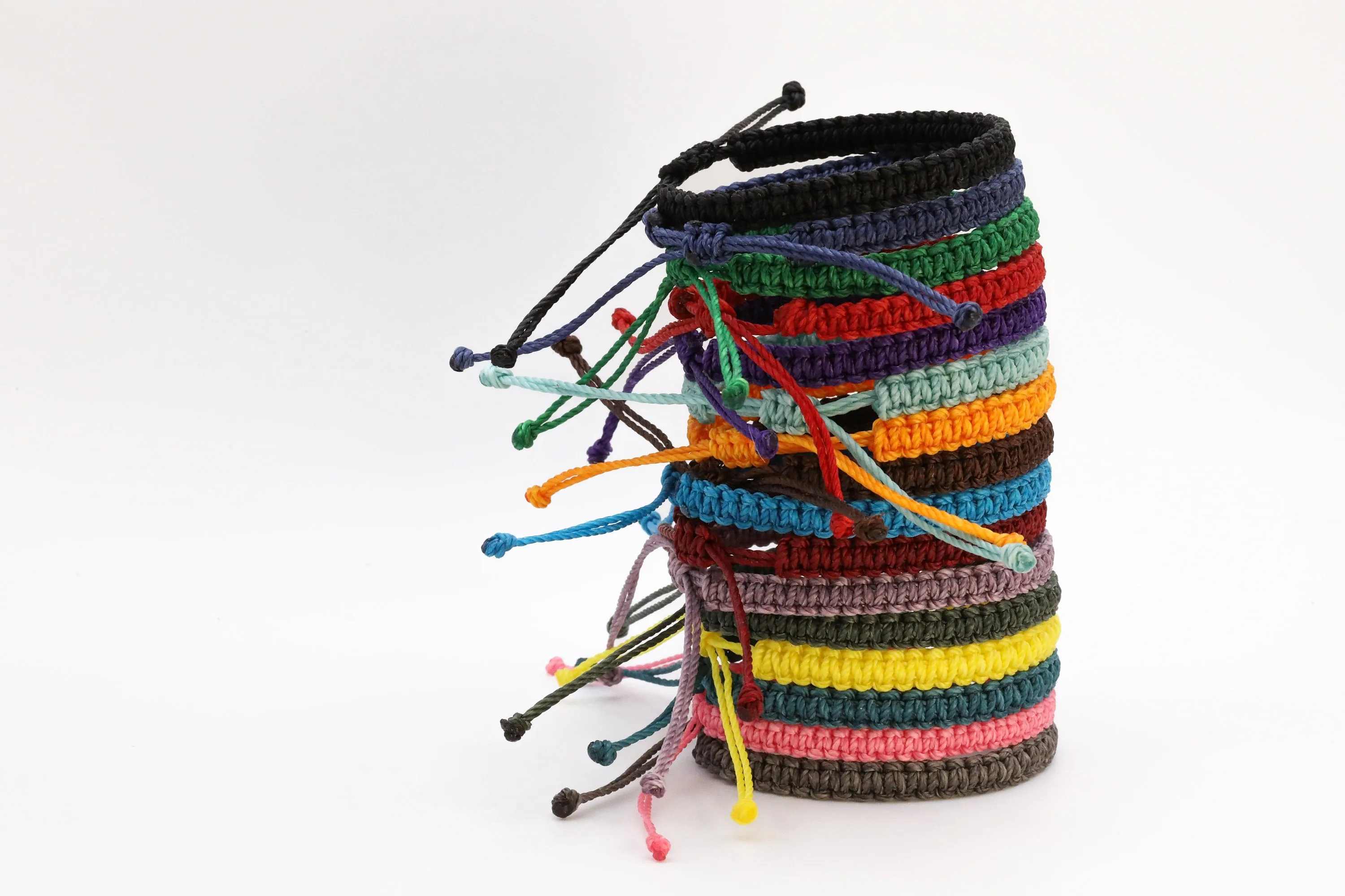 Brown Braided Macrame Bracelets: Bulk Orders & Wholesale