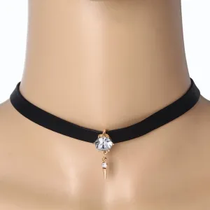 Casual Flannel Elegant Gothic Pendant Necklace For Women