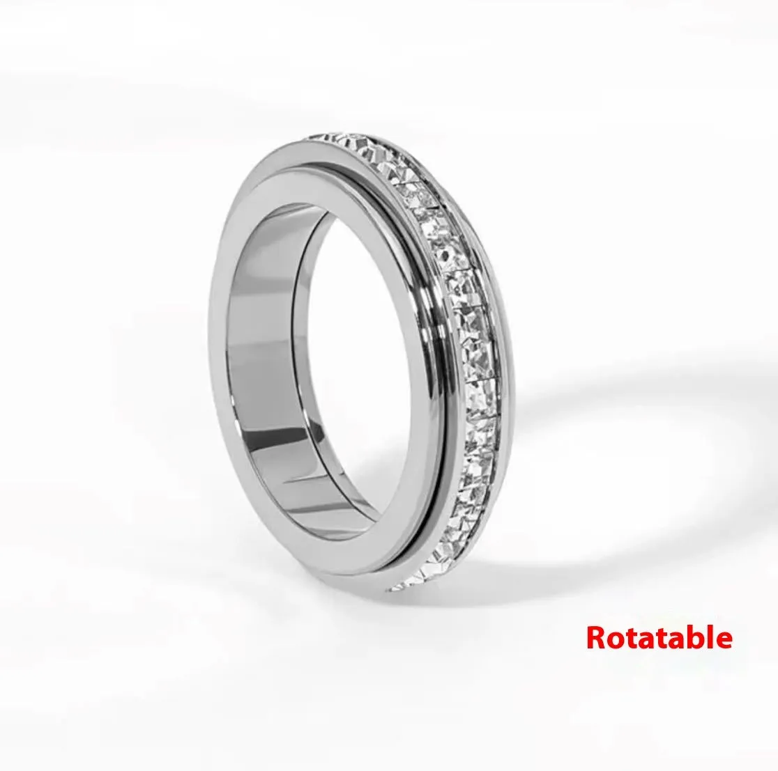 CB Starry Ring – Elegant Titanium Steel Fashion Ring