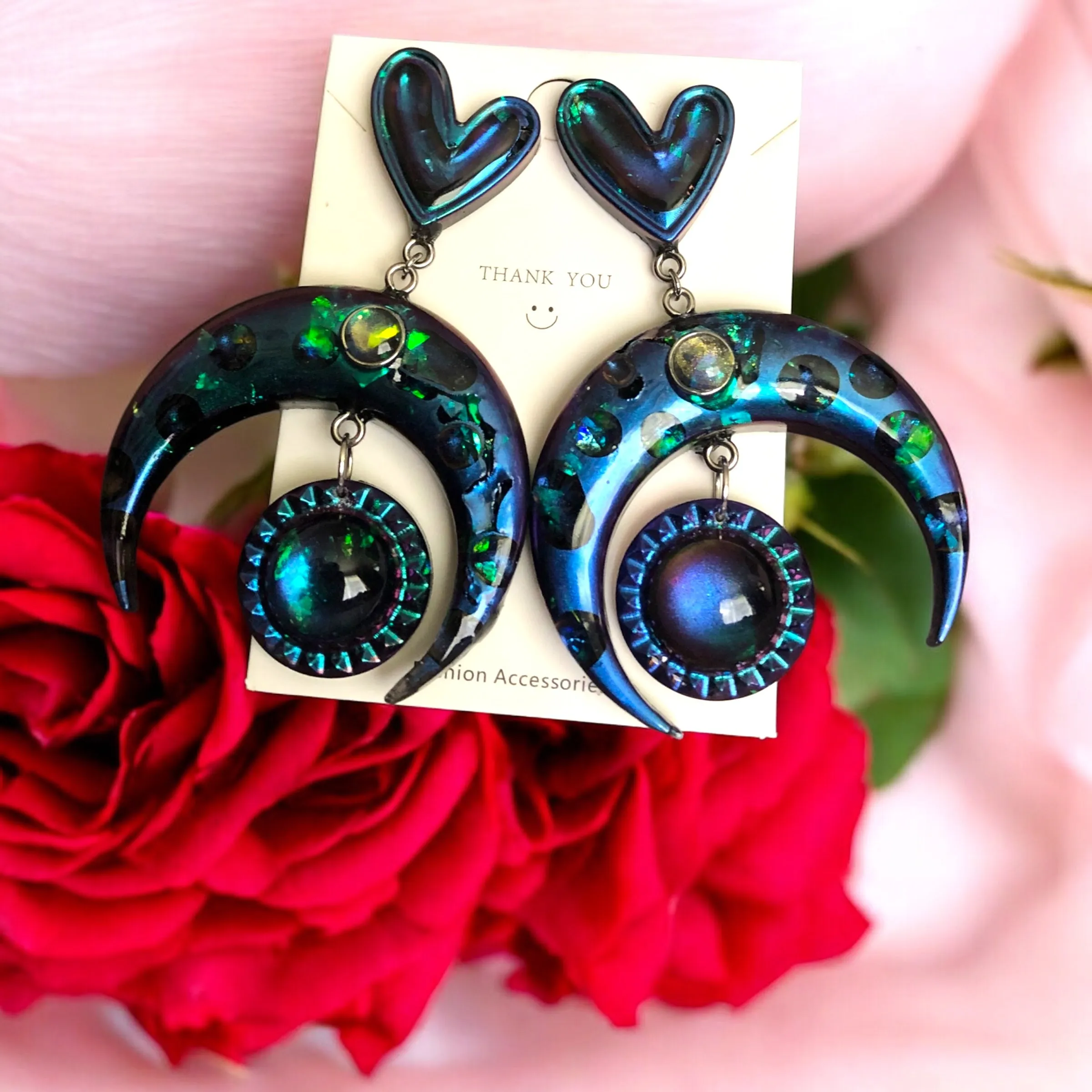 Chameleon Raindrop Bohemian Earrings