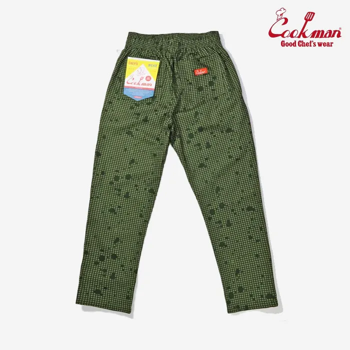 Chef Pants - Olive Sauce Splash Camo