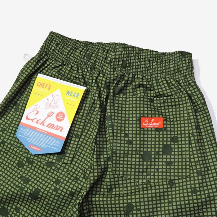 Chef Pants - Olive Sauce Splash Camo