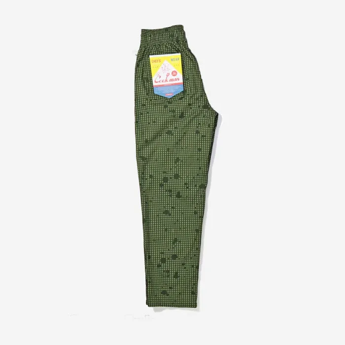 Chef Pants - Olive Sauce Splash Camo
