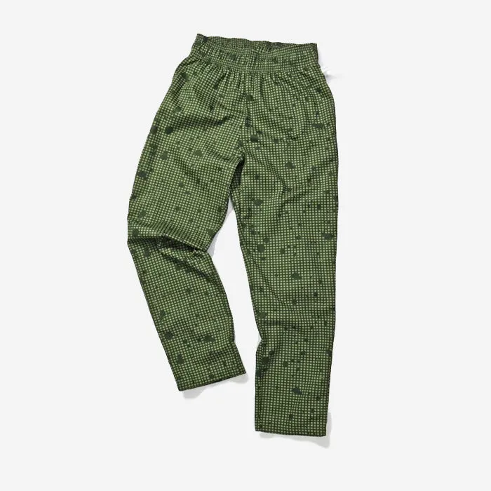 Chef Pants - Olive Sauce Splash Camo