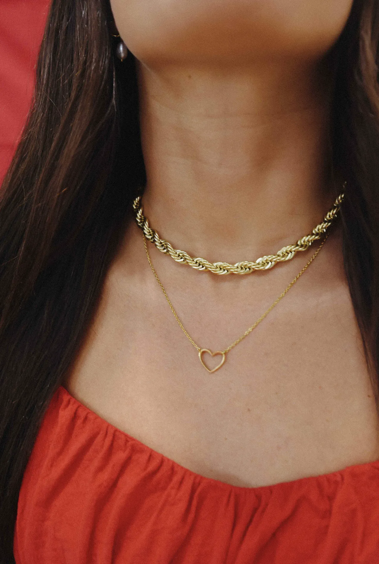 Chunky Elegant Twist Necklace