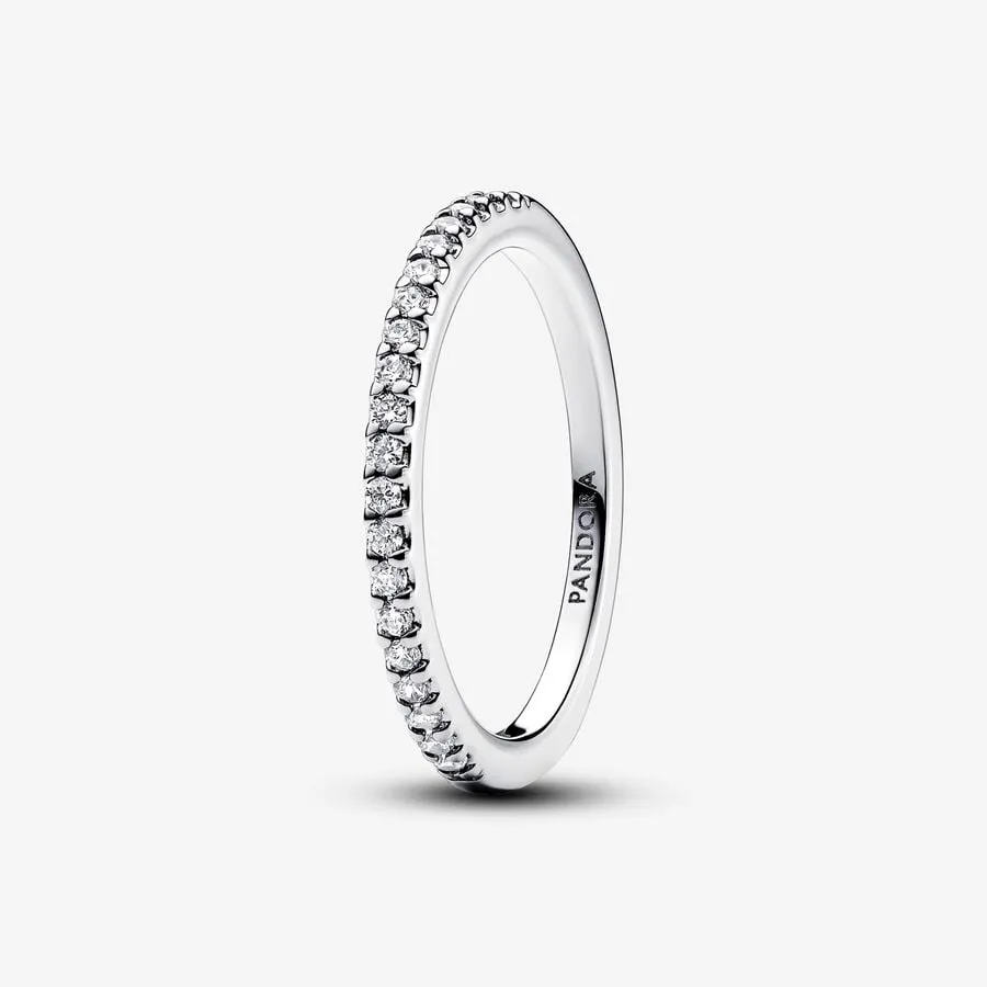 Classic Sparkling Band Ring Set