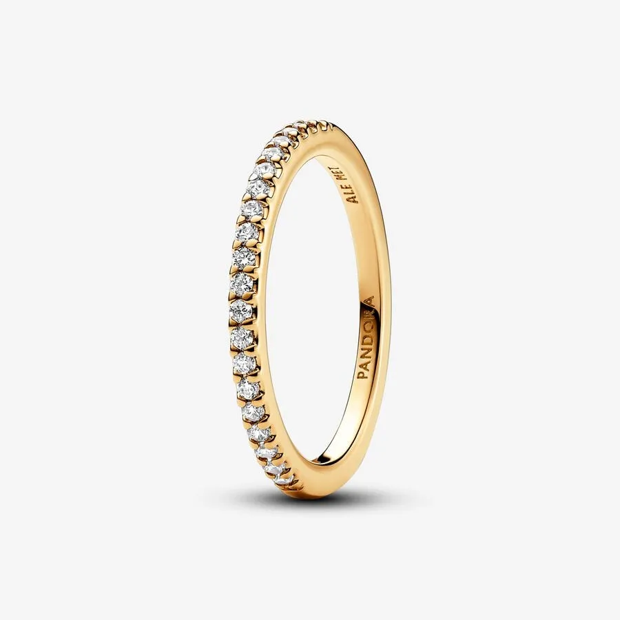 Classic Sparkling Band Ring Set