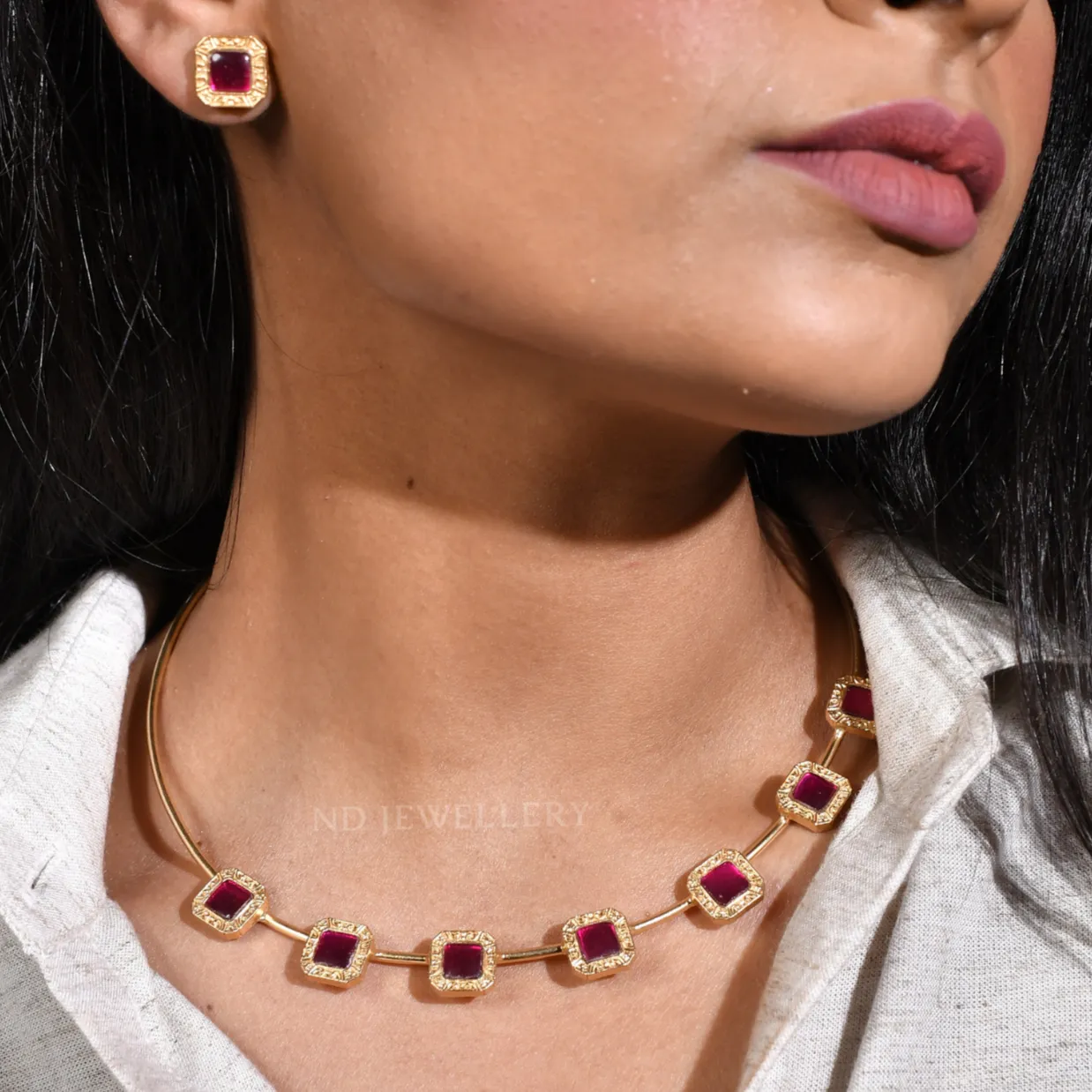 Classic Square Studs