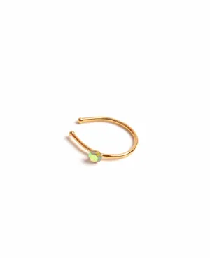 Colorful Rhinestones Nose Hoop Ring