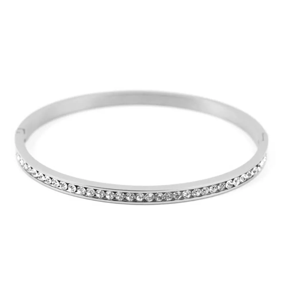 Crystal Bracelets Gifts Luxury Rhinestones Cuff Bangle