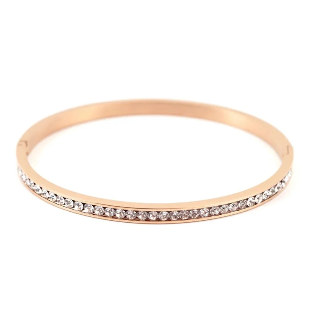 Crystal Bracelets Gifts Luxury Rhinestones Cuff Bangle