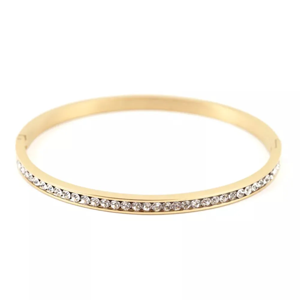 Crystal Bracelets Gifts Luxury Rhinestones Cuff Bangle