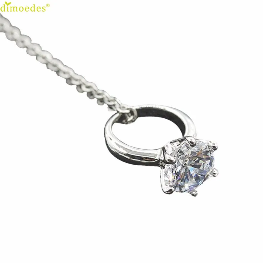 Crystal Elegant Chain Rhinestone Necklace for Women