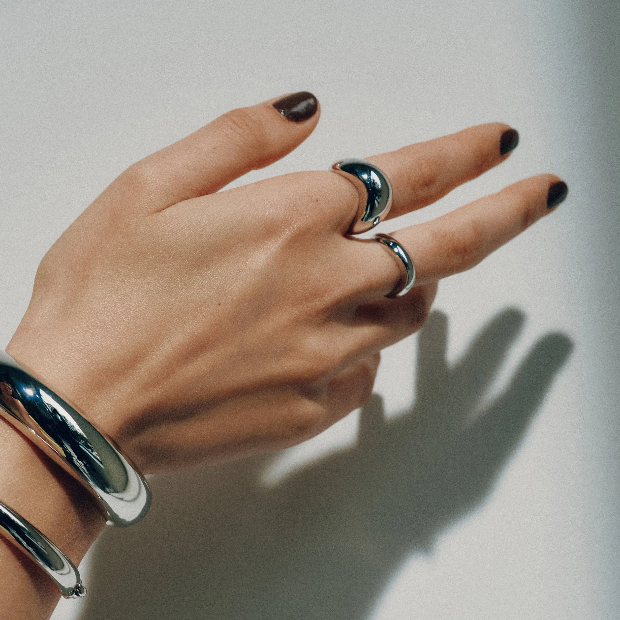 Curve Ring - Small - Silver