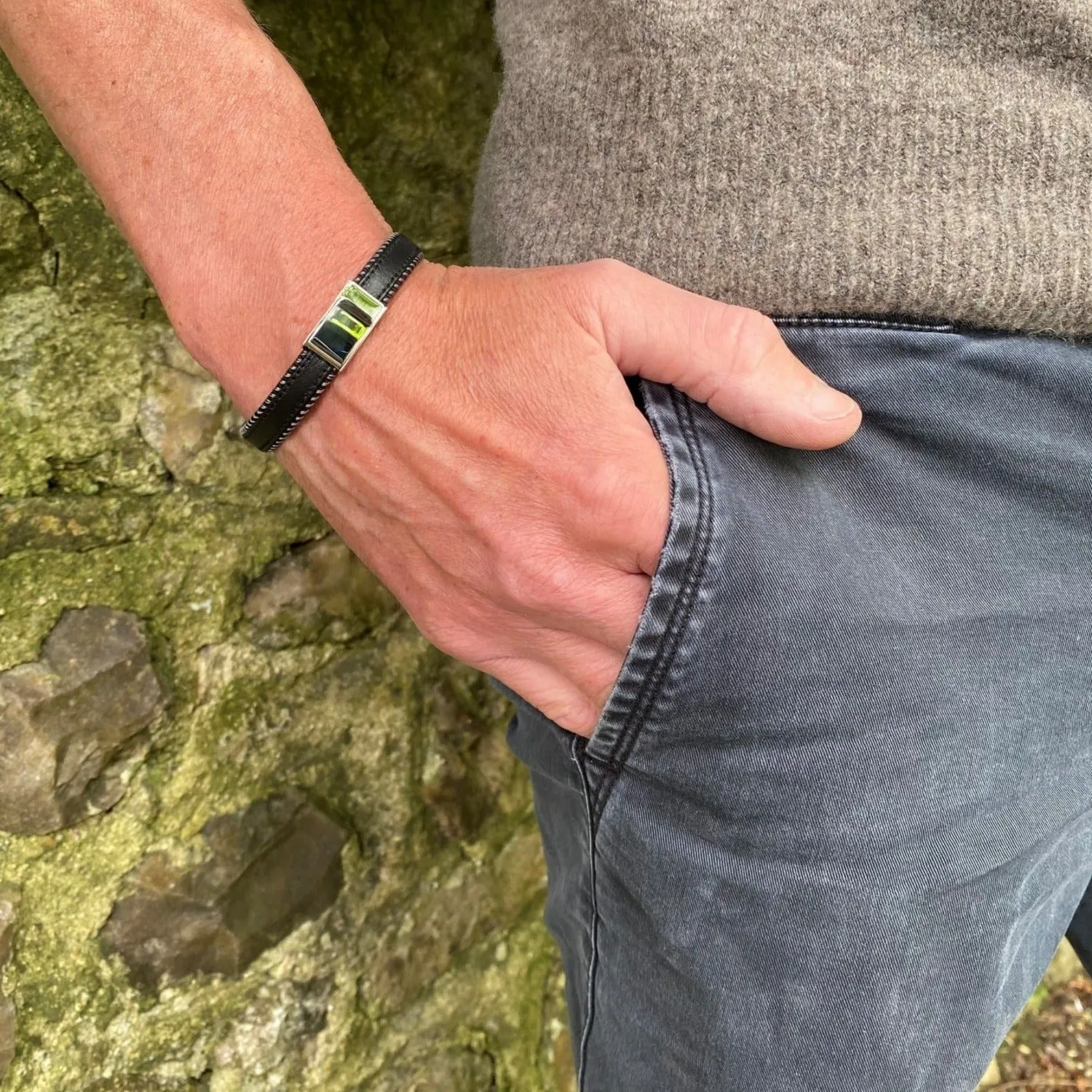 Cut to size Leather Bracelet