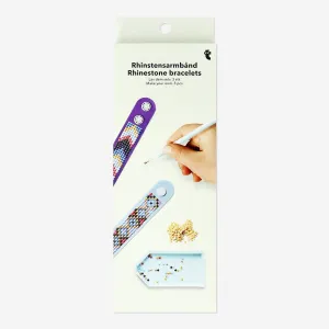 DIY rhinestone bracelets