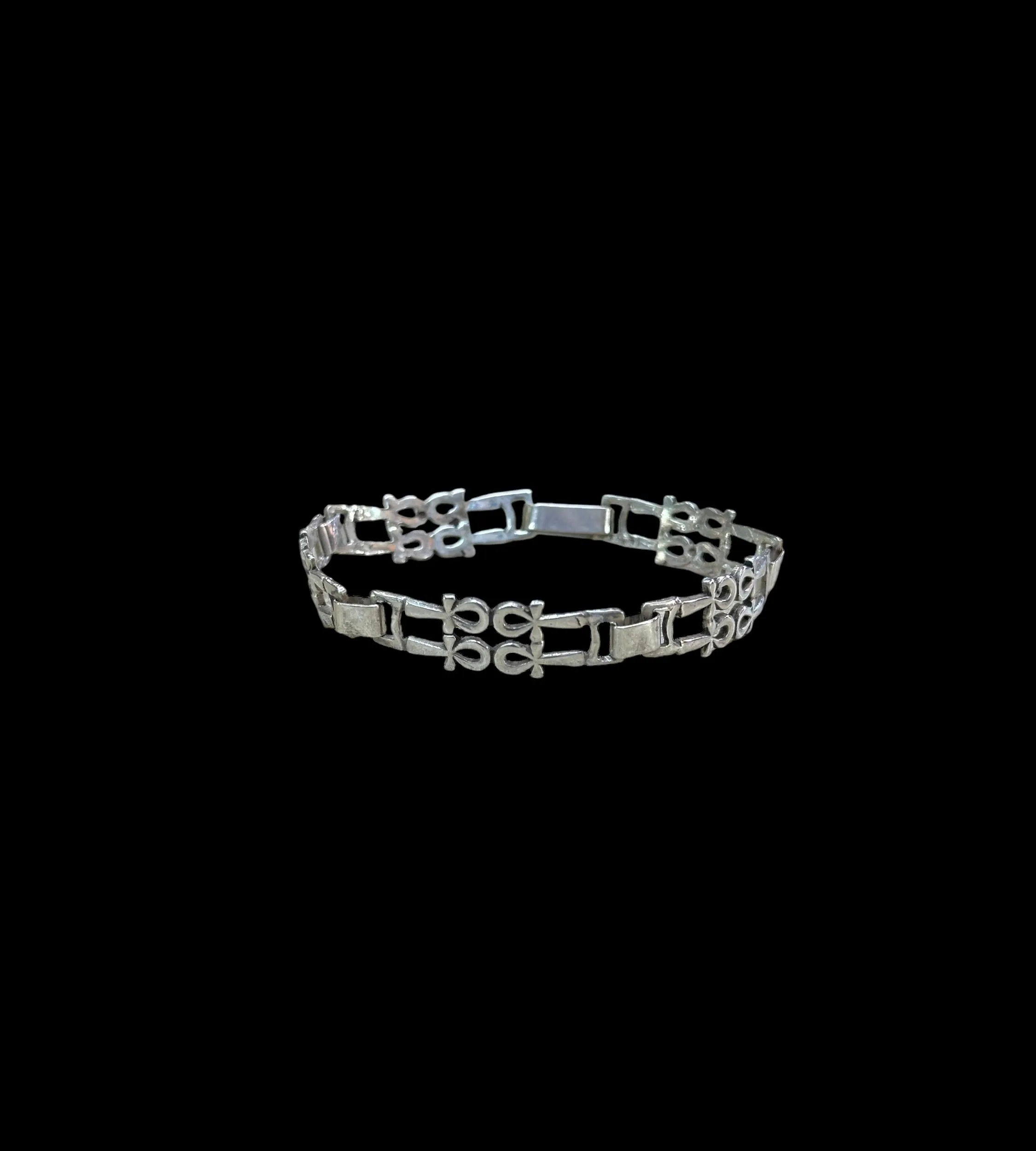 Double Ankh Bracelet