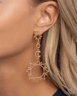 Earrings Celestial Chic - Gold E566