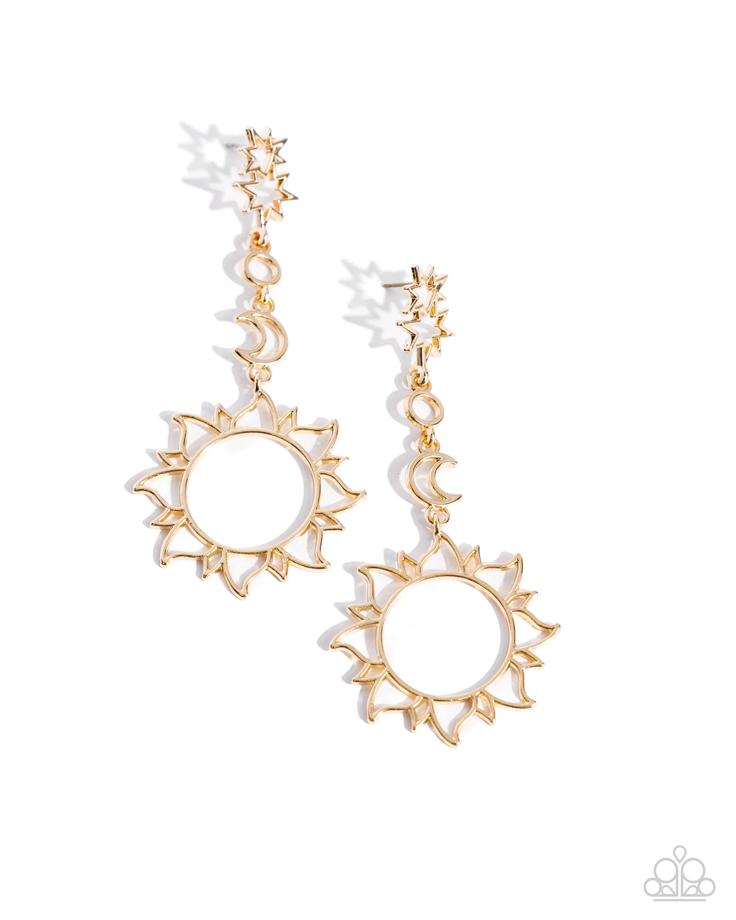 Earrings Celestial Chic - Gold E566