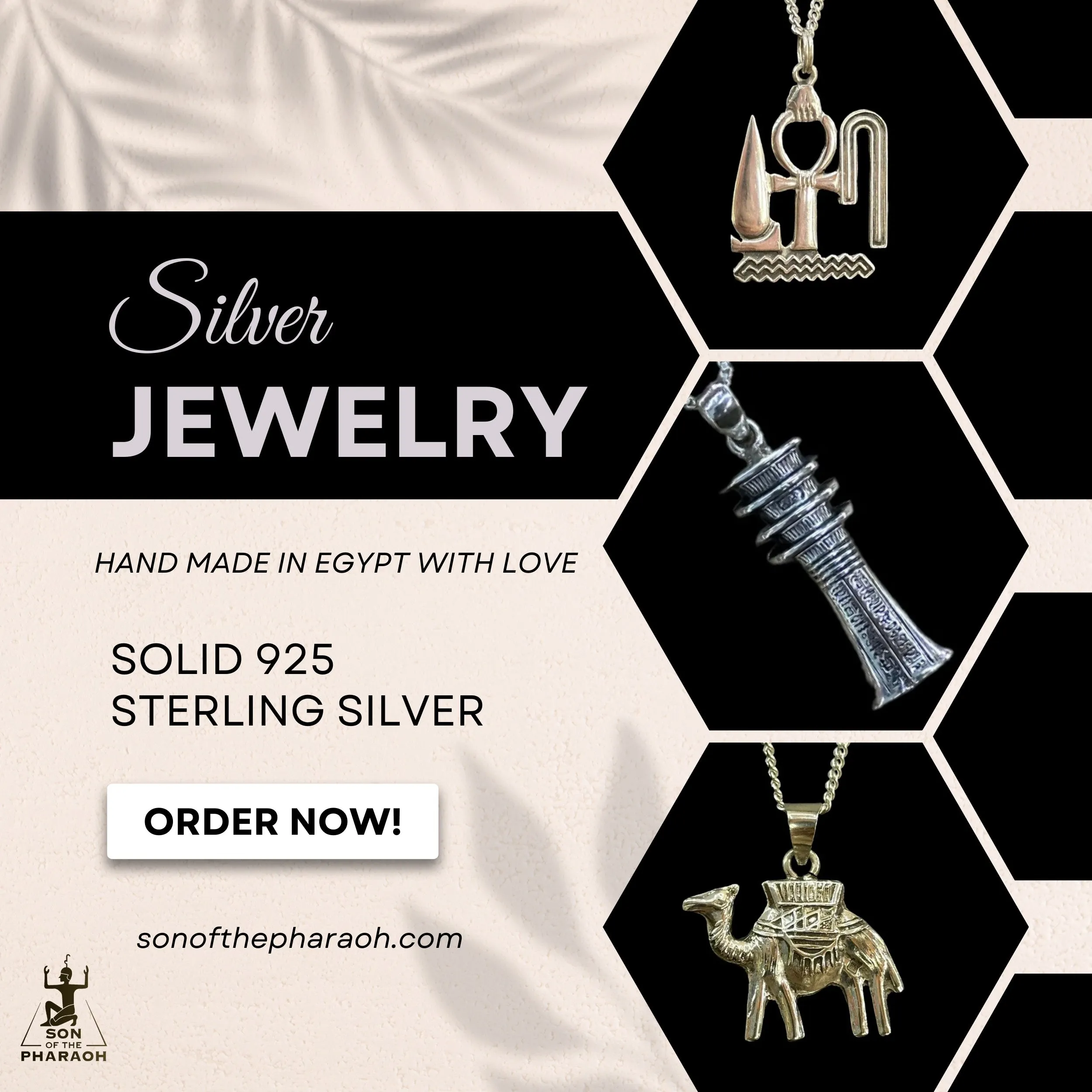 Egyptian Quad Scene Bracelet