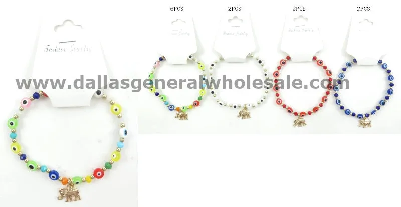 Elephant Azabache Drawstring Bracelets Wholesale