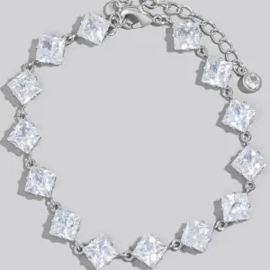 EMBER SILVER RHINESTONE BRACELET
