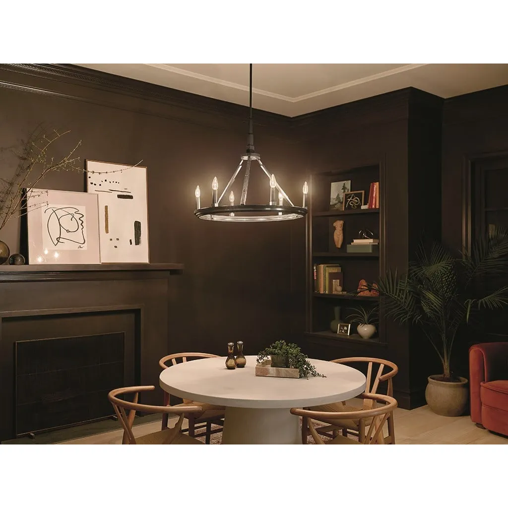 Emmala 24" 6-Light Chandelier