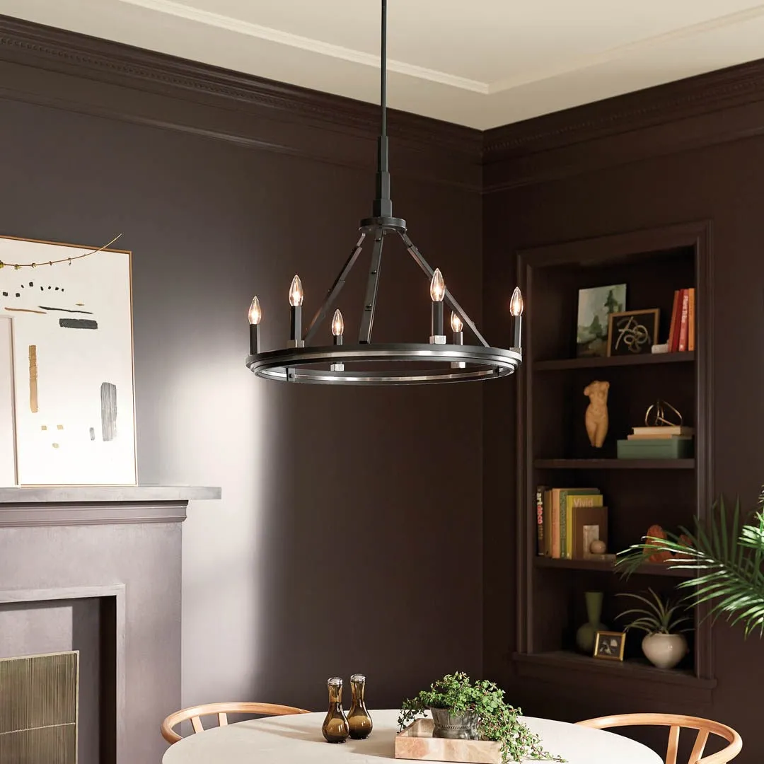 Emmala 24" 6-Light Chandelier