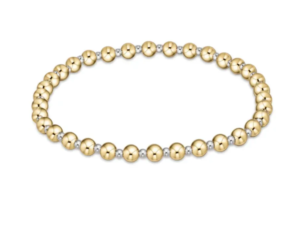ENewton Extends Classic Grateful Pattern Bracelet 4mm