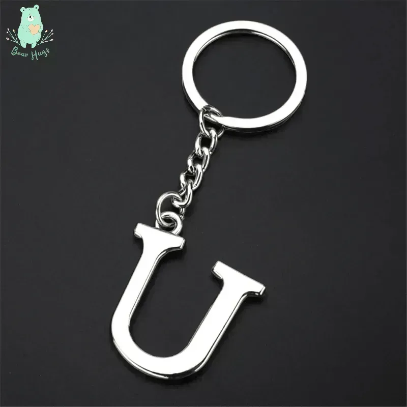 English Letters Keychain A to Z