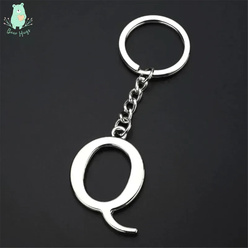 English Letters Keychain A to Z