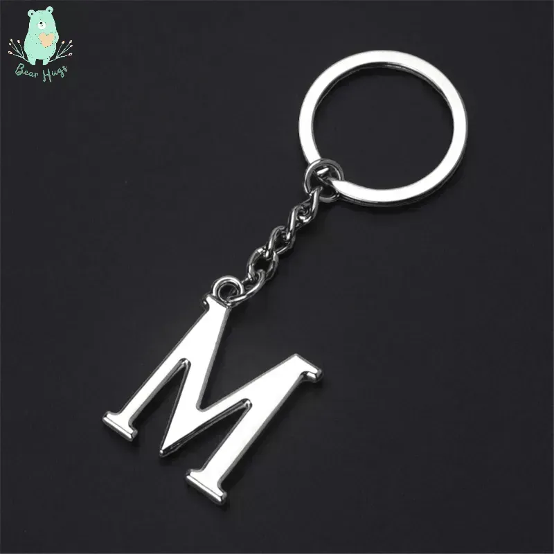 English Letters Keychain A to Z
