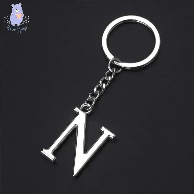 English Letters Keychain A to Z