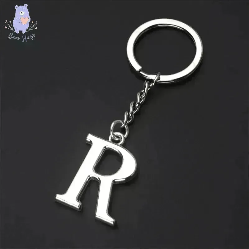English Letters Keychain A to Z